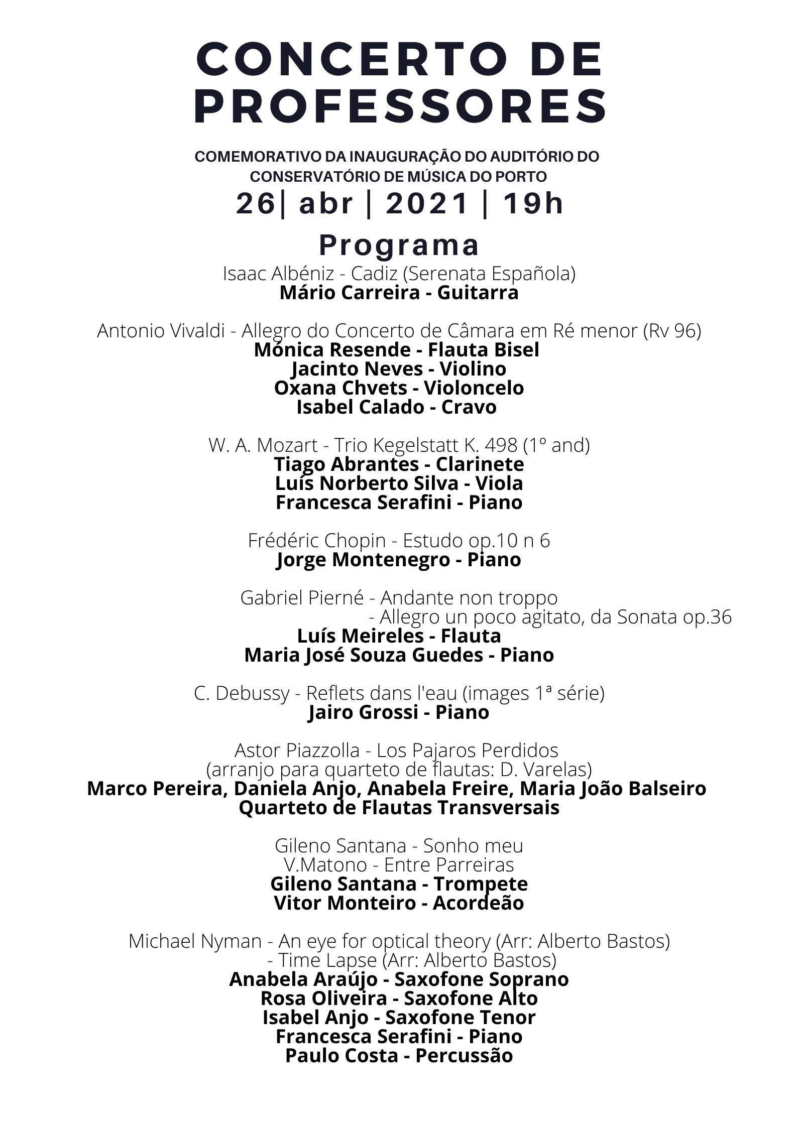 programa concerto de professores ltimo