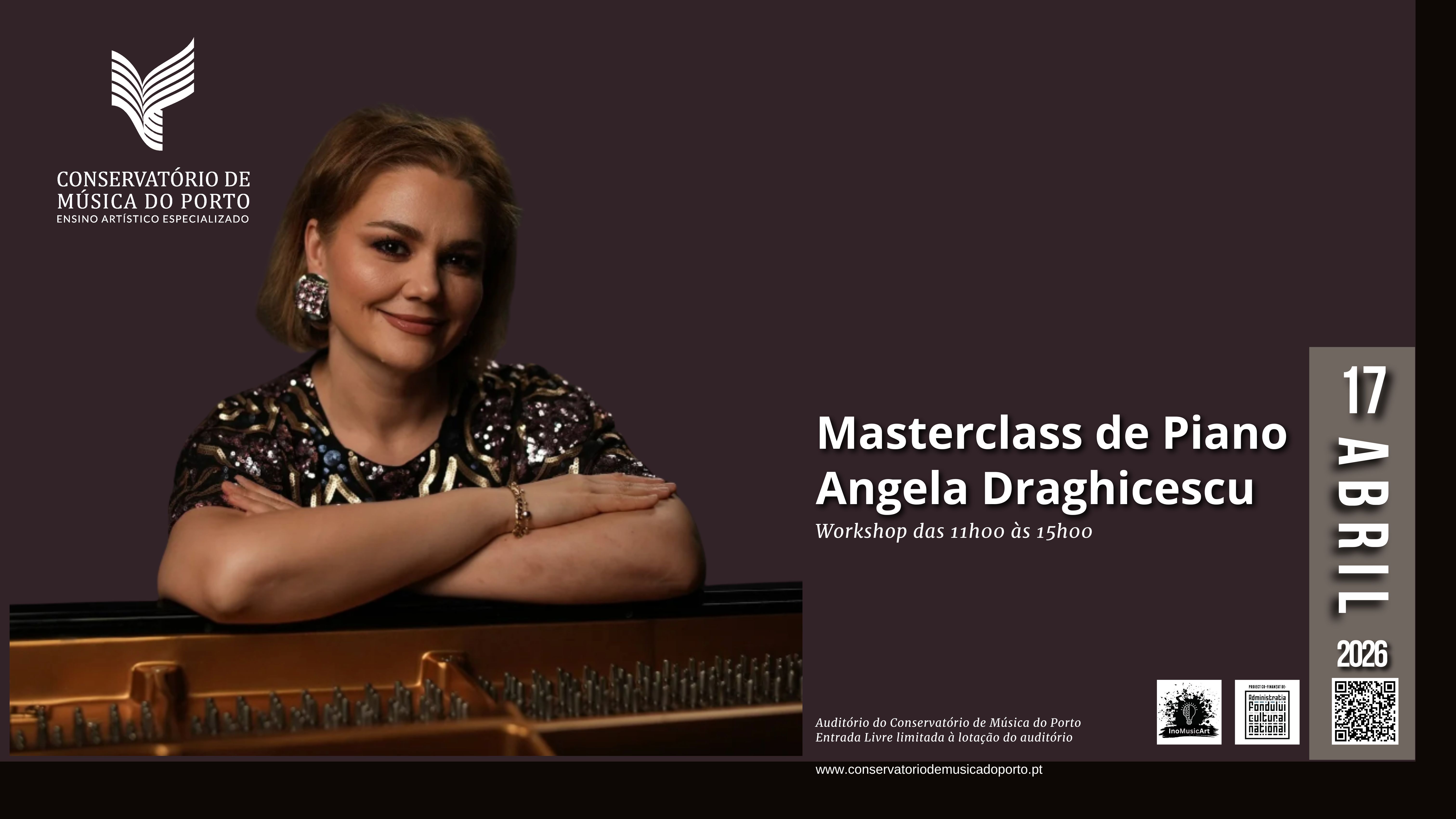 Masterclass de Piano - Angela Draghicescu