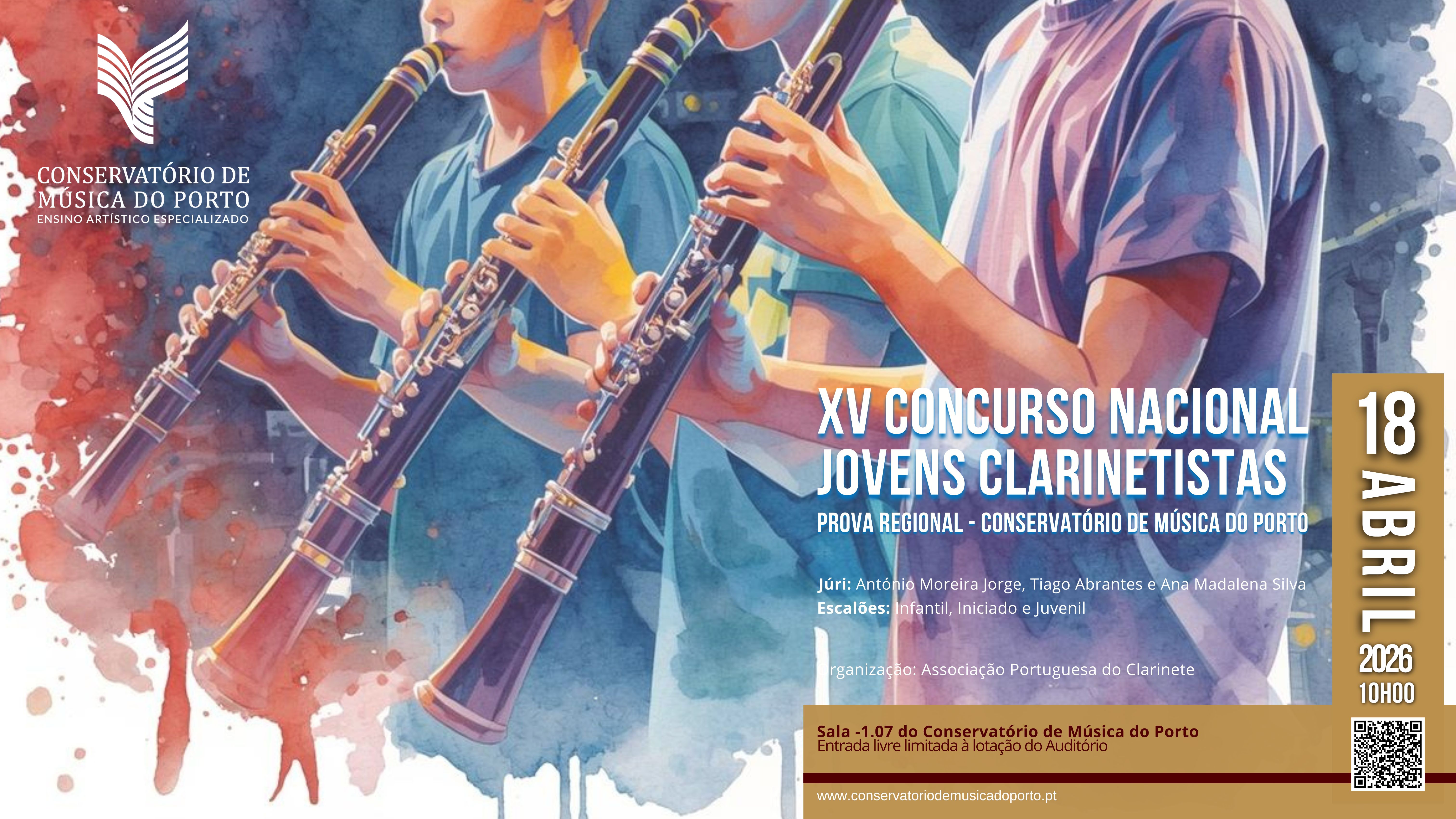 XV Concurso Nacional Jovens Clarinetistas
