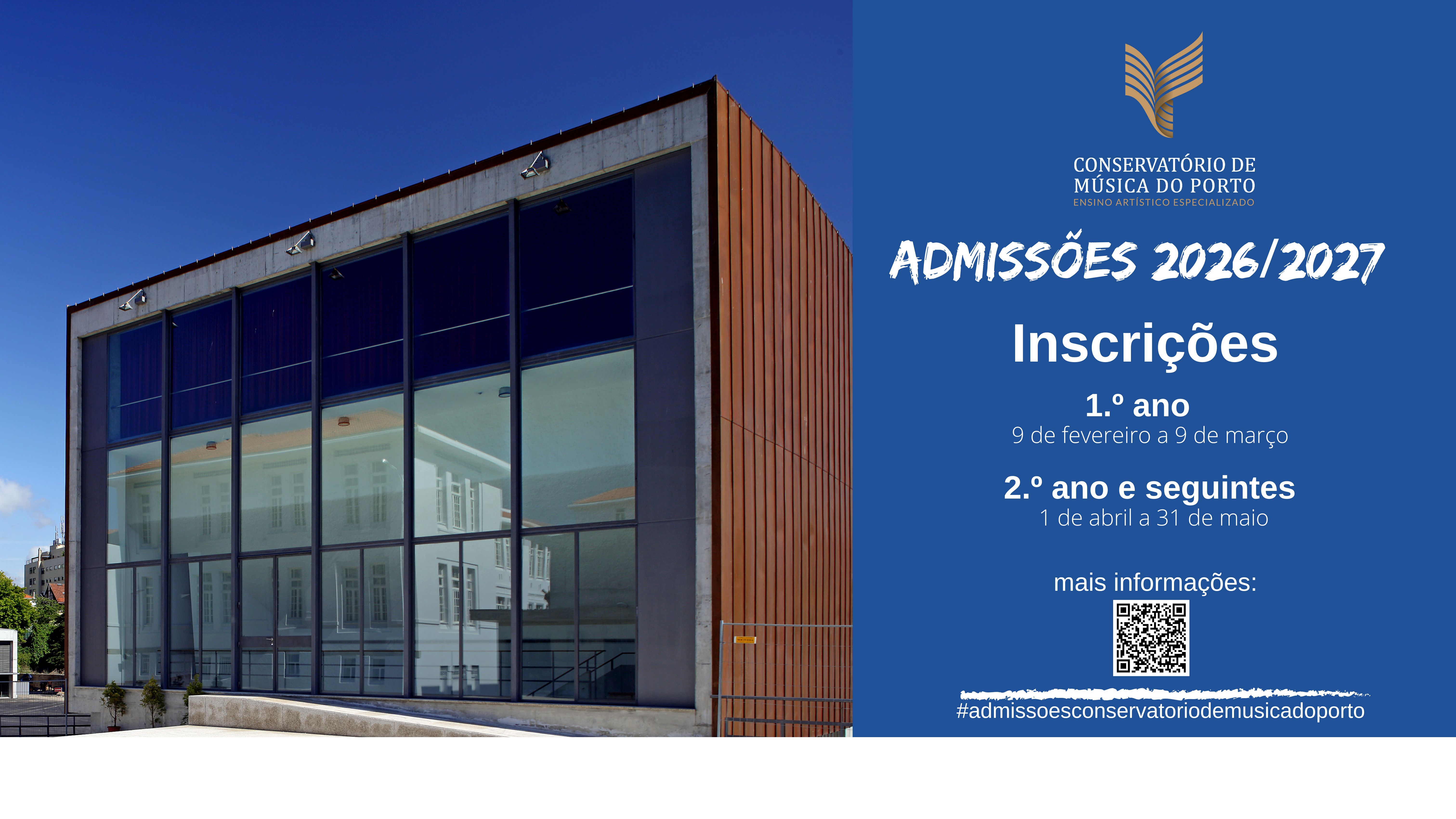 Admissões 2026/2027