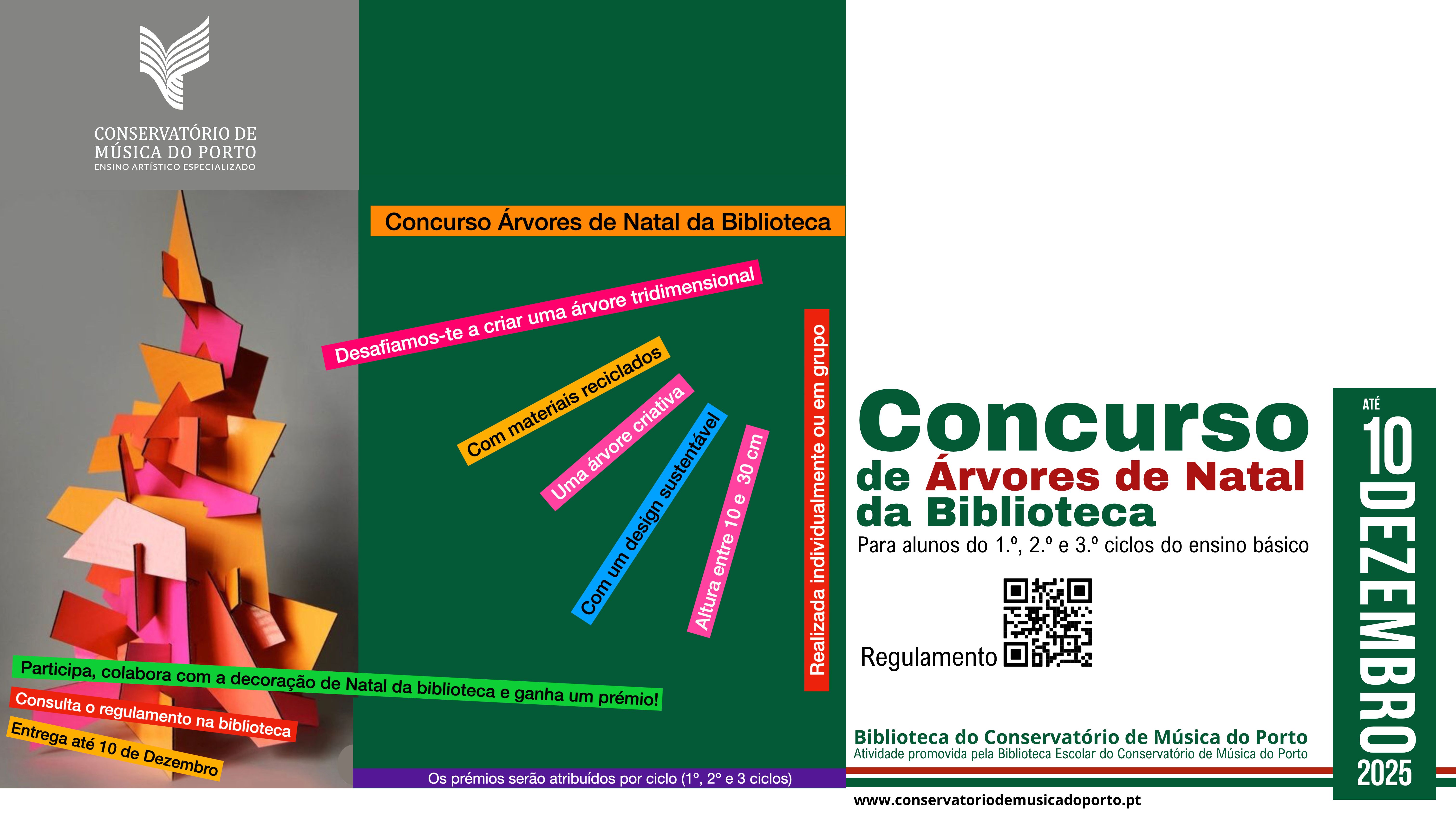 Concurso de Árvores de Natal da Biblioteca