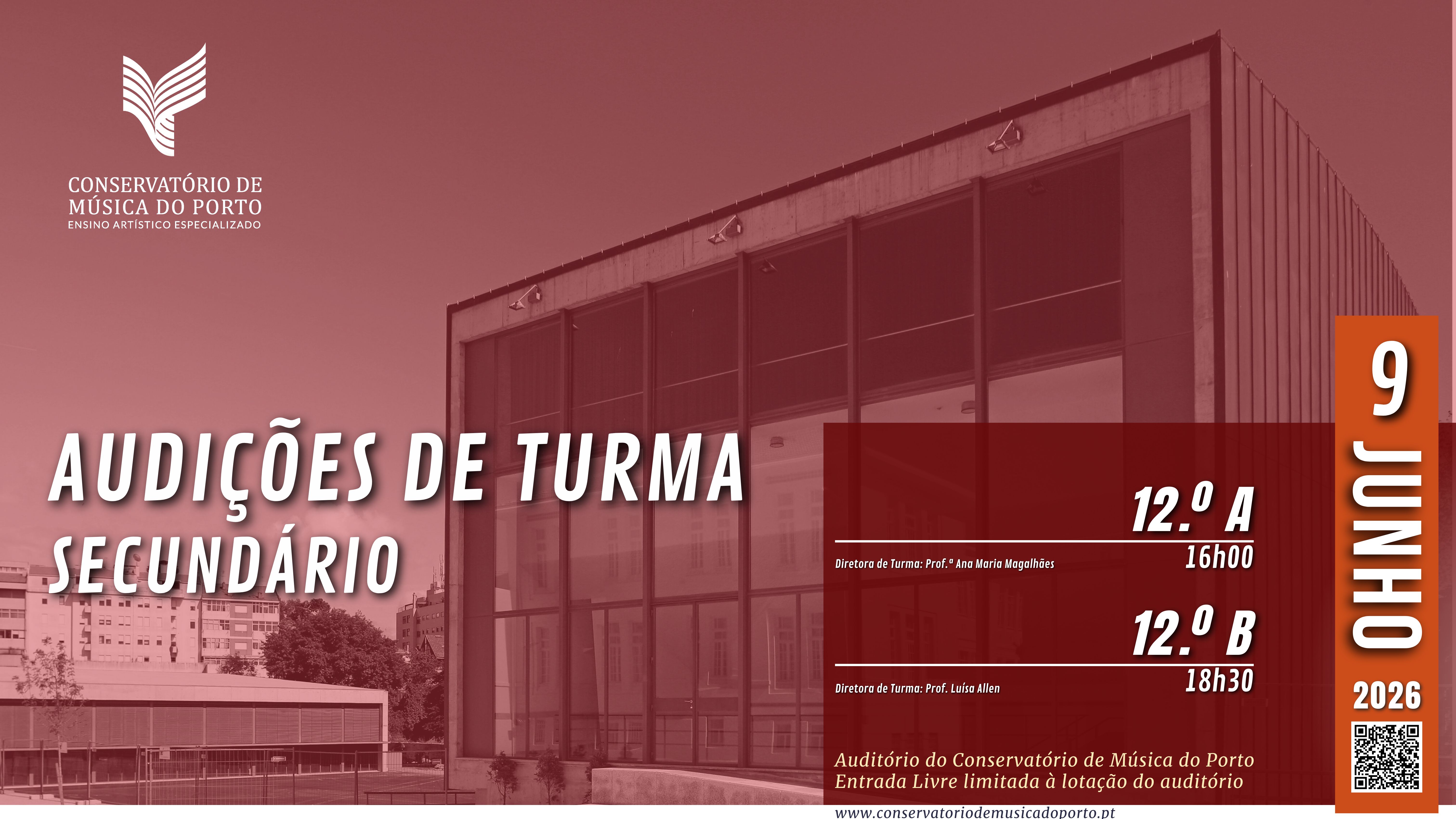 Audições de Turma Secundário