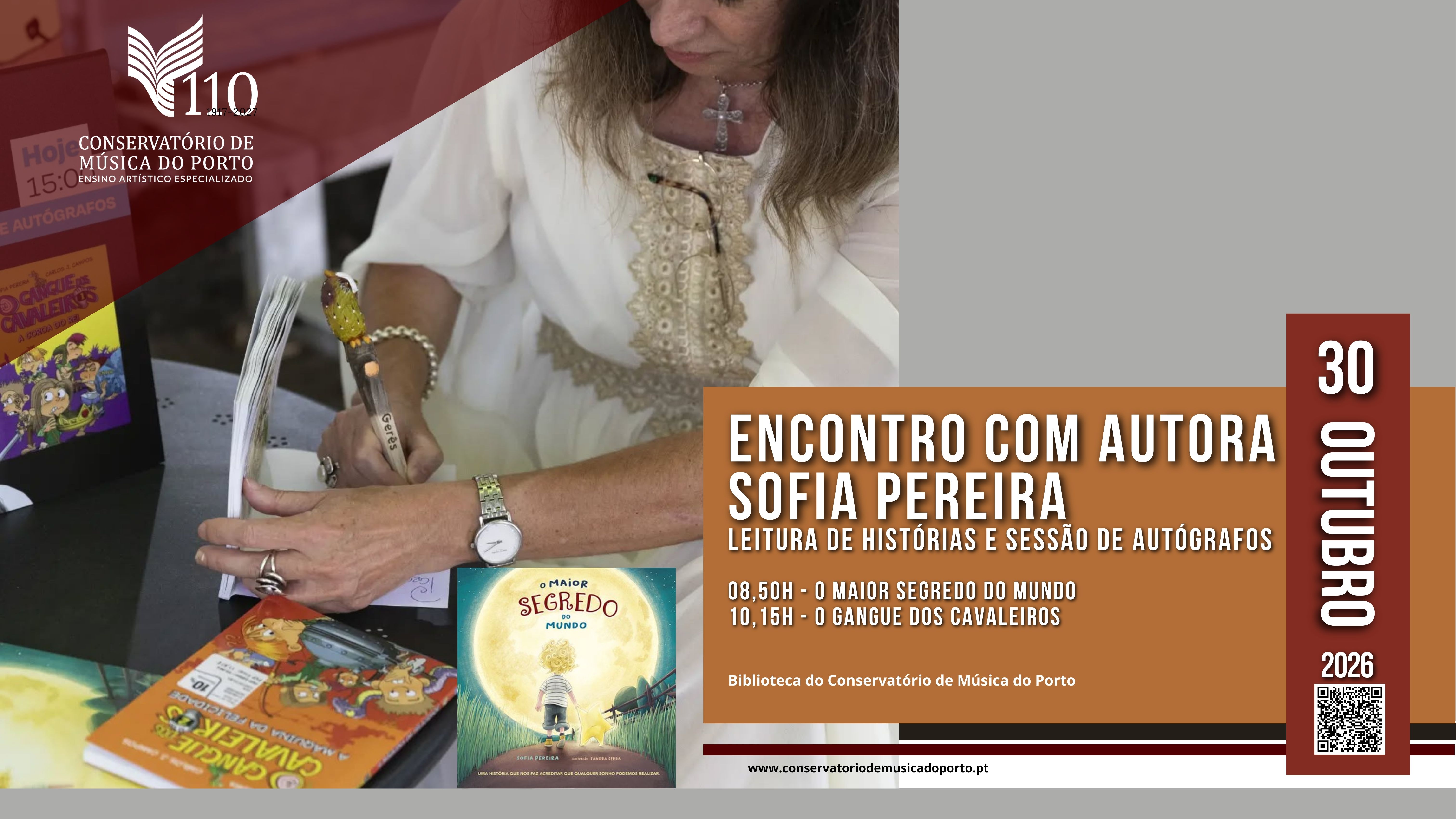 Encontro com autora Sofia Pereira