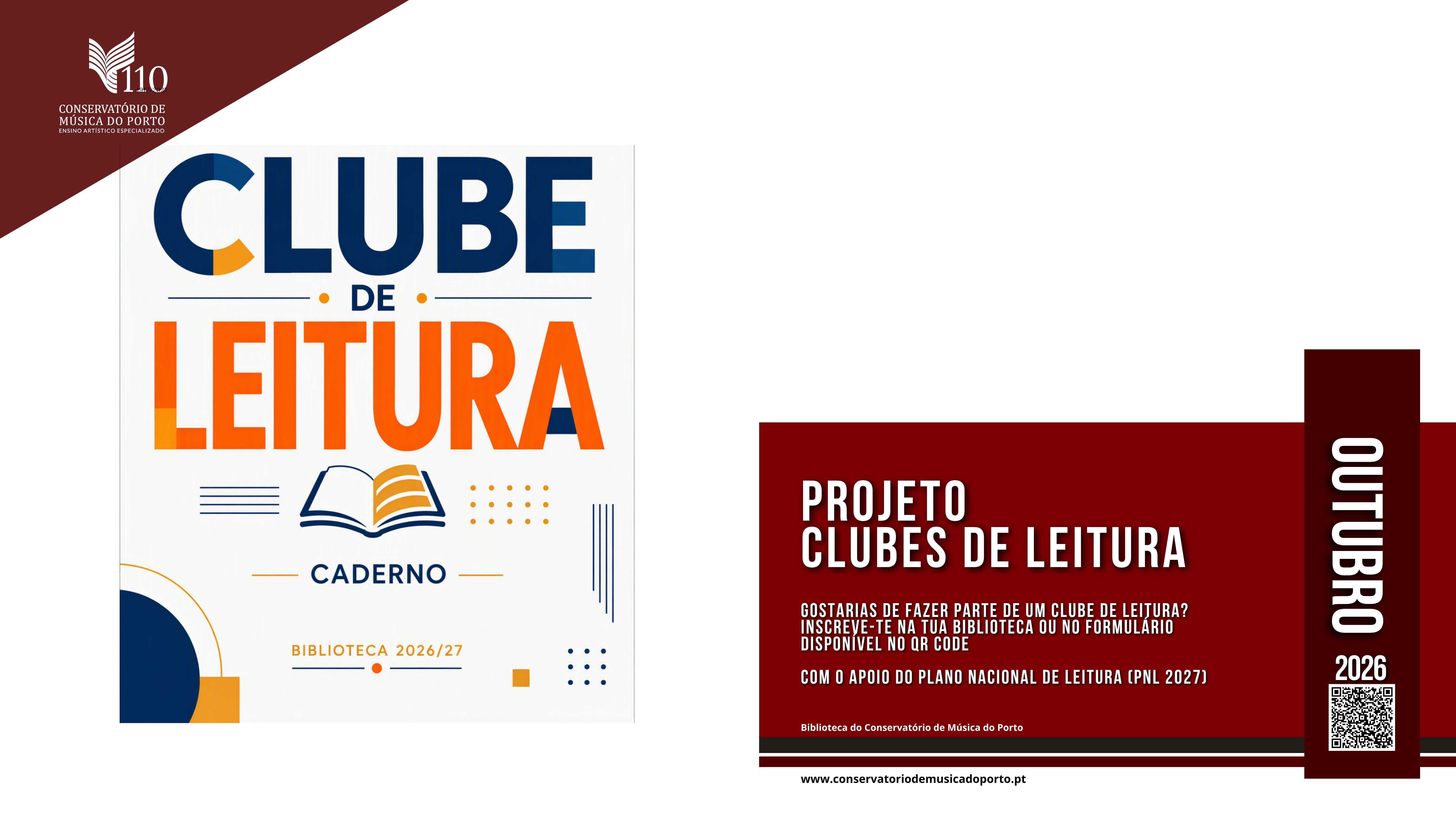 Projeto Clubes de Leitura