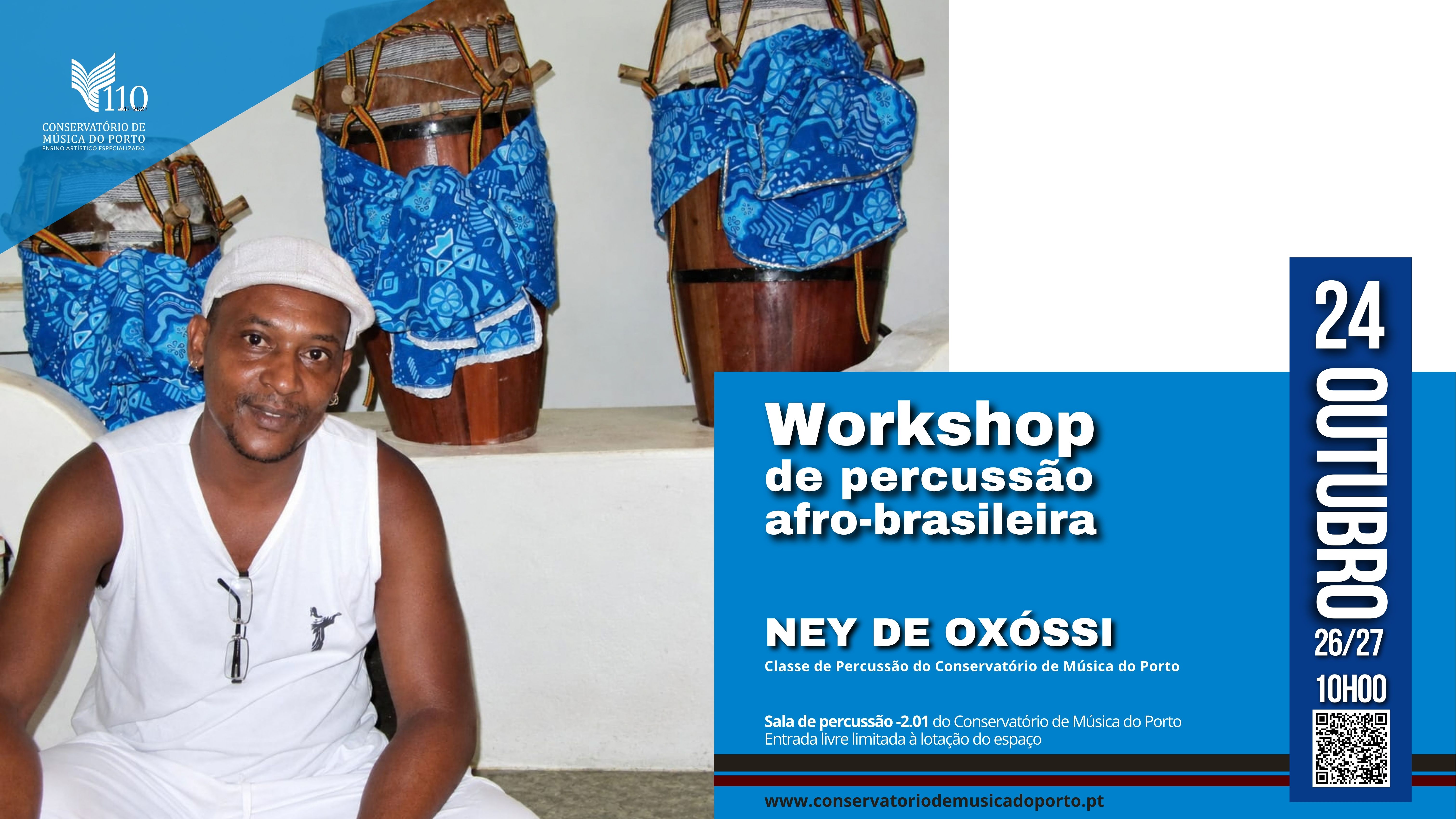 Workshop de percussão afro-brasileira